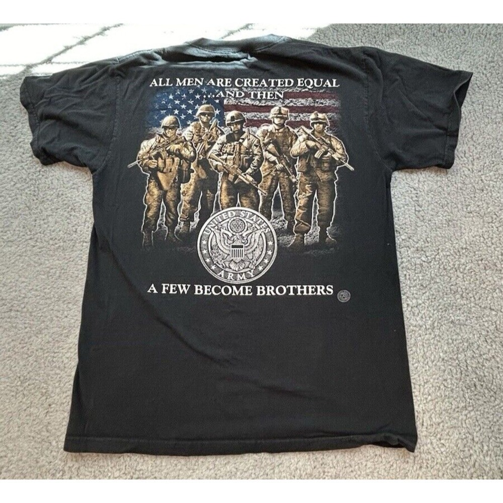 United States Army Brotherhood‎ Men are Created equal a few become Brothers Tee